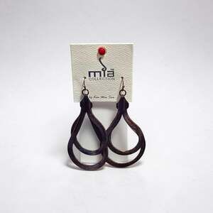 Mia Collection by Kim Min Sun Teardrop Loop Earrings